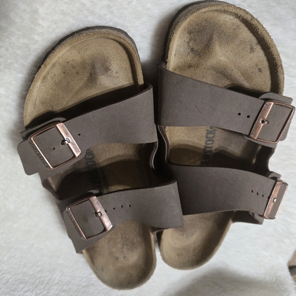 Birkenstock Arizona Birkibuc Sandals Size 42 GUC - Picture 11 of 11